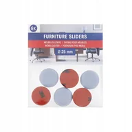 Meble modułowe i akcesoria - PODKŁADKI TEFLONOWE SAMOPRZYLEPNE ŚLIZGACZ 25 6 sz - miniaturka - grafika 1