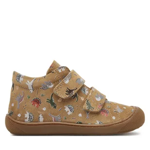 Sneakersy Naturino Cocoon Vl 2012904.HE.4D41 S Beżowy - Buty dla chłopców - miniaturka - grafika 1