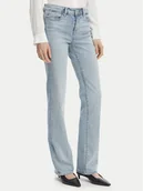 Spodnie damskie - Vero Moda Jeansy Flash 10306824 Niebieski Straight Fit - miniaturka - grafika 1