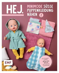 Hej. Minimode - Süße Puppenkleidung nähen 2 - Pozostałe książki - miniaturka - grafika 1