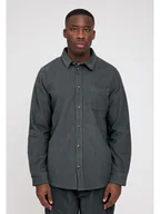 Koszule męskie - MAZINE Koszula sztruksowa w kolorze zielonym - miniaturka - grafika 1