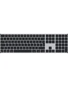 Klawiatury - APPLE Magic Keyboard German Black Keys MXK83D/A - miniaturka - grafika 1
