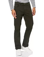 Spodenki męskie - 7 For All Mankind Męskie spodnie slim casual, ciemnozielony, 40 PL - miniaturka - grafika 1