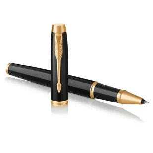 Pióro kulkowe Im Black Lacquer GT F - Parker - Pióra kulkowe - miniaturka - grafika 1