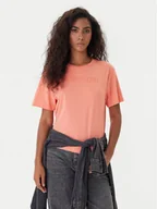 Koszulki i topy damskie - Kappa T-Shirt Frega 351M1KW Pomarańczowy Regular Fit - miniaturka - grafika 1