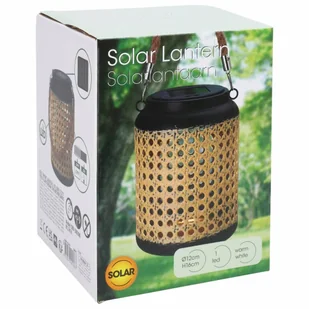 Solarny lampion ogrodowy LED z uchwytem, 12x16 cm Lumarko! - Lampy ogrodowe - miniaturka - grafika 5