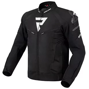 REBELHORN Vandal Kurtka Tekstylna, Czarny/Biały, 3XL Mężczyźni - Odzież motocyklowa - miniaturka - grafika 1