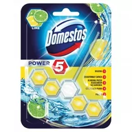 Środki do WC - Domestos Kostka Toaletowa POWER 5LIME 55G (92075415) - miniaturka - grafika 1