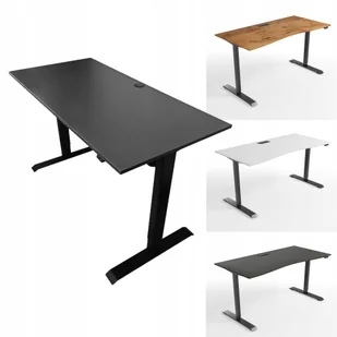 Biurko z regulacją wysokości Biurko regulowane Biurko elektryczne - Biurka gamingowe - miniaturka - grafika 1