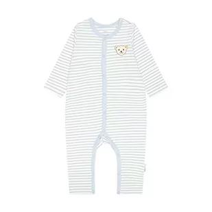Steiff Unisex Baby Basic piżamy dla małych dzieci, niebieski Celestial Blue, 50 - Śpiochy dla niemowląt - miniaturka - grafika 1