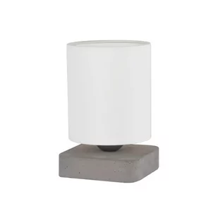SpotLight Gentle lampka stołowa 1-punktowa szara/biała 7411936 7411936 - Lampy stojące - miniaturka - grafika 1