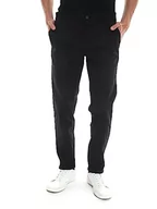 Spodnie męskie - BOSS Spodnie męskie, płaskie, czarne, 3832 - miniaturka - grafika 1