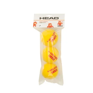 Piłki do tenisa dziecięce Head T.I.P. FOAM BALL 3 szt. - Tenis ziemny - miniaturka - grafika 1