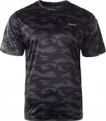 Koszulki męskie - Hi-Tec T-SHIRT EMMON II BLACK/EBONY XXL - miniaturka - grafika 1