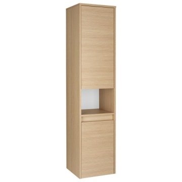 Słupek łazienkowy wiszący szafka łazienkowa wisząca dąb linea vicenza 35 cm