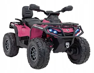 Quad Can Am Outlander ATV Różowy - Pojazdy elektryczne dla dzieci - miniaturka - grafika 1