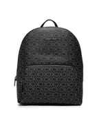 Plecaki - Calvin Klein Plecak Ck Must Campus Bp W/Pckt Md Mn K60K609356 Czarny - miniaturka - grafika 1