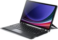 Etui do tabletów - DUX DUCIS etui DK składane z podświetlaną klawiaturą bezprzewodową do SAMSUNG Tab S10 Plus/S9 Plus/S9 FE Plus czarne - miniaturka - grafika 1