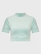 Koszulki i topy damskie - Reebok T-Shirt Classics Energy HH9802 Zielony Slim Fit - miniaturka - grafika 1