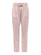 Spodnie damskie - ONLY Spodnie w kolorze jasnoróżowym - miniaturka - grafika 1