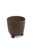 Donice - Doniczka Ryfo N ECO Wood DRF200NW kawa Prosperplast - miniaturka - grafika 1