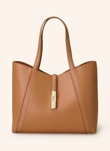 Furla Torba Shopper Goccia Large braun - Torebki damskie - miniaturka - grafika 1