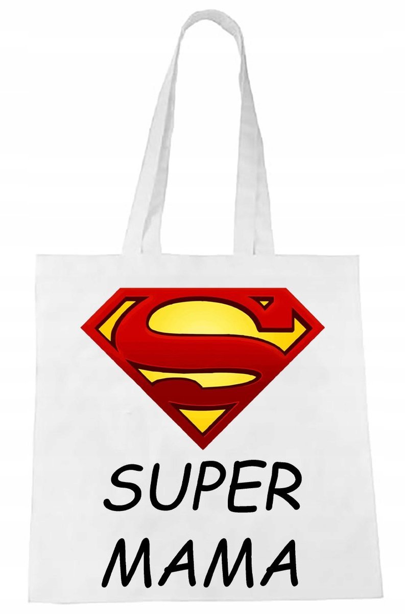 TORBA BAWEŁNIANA NA DZIEŃ MAMY PREZENT SUPER MAMA