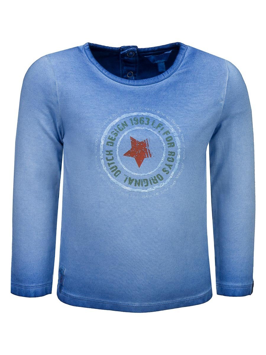 Chłopięca bluzka z długim rękawem z nadrukiem Lief r.74