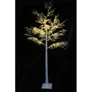 Drzewko 136 LED zimne białe światło 220 cm - Oświetlenie świąteczne - miniaturka - grafika 1
