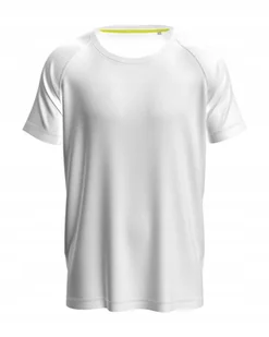 Koszulka męska T-shirt męski Stedman Active 140 Raglan Men ST8410 White XXL - Koszulki męskie - miniaturka - grafika 1