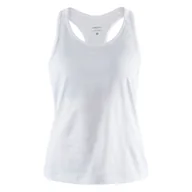 Koszulki i topy damskie - Damska koszulka bez rękawów CRAFT ADV ESSENCE SINGLET W 1908770-900000 – Biały - miniaturka - grafika 1