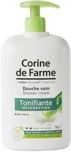 Żel pod prysznic Corine De Farme Corine De F Gel De Ducha Aloe Vera 750 ml (3468080410534) - Kosmetyki do kąpieli - miniaturka - grafika 1