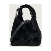 Torebki damskie - Coccinelle Torebka na ramię C-EASY | z dodatkiem skóry - miniaturka - grafika 1