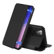 Etui i futerały do telefonów - Dux Ducis Etui z klapką Skin X do Samsung Galaxy S10 Lite czarny - miniaturka - grafika 1