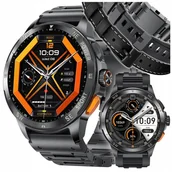 Smartwatch - Smartwatch Zegarek Męski Pomiar Cukru Menu Pl Rozmowy Watch Sport 3 Paski - miniaturka - grafika 1