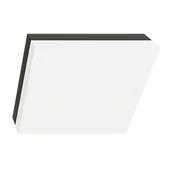 Lampy ogrodowe - Eglo Kinkiet lampa ścienna sufitowa plafon Sonella 1x8,2W LED IP44 biały/antracyt 94872 - miniaturka - grafika 1