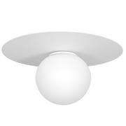 Lampy sufitowe - Luminex Flat 3307 plafon lampa sufitowa 1x60W E14 biały - miniaturka - grafika 1