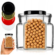 Pojemniki kuchenne - ZESTAW 10x Słoik szklany 150 ml na PRZETWORY MIÓD Słoiczek na PRZYPRAWY - miniaturka - grafika 1