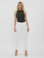 Spodenki damskie - Vero Moda Dżinsy "Vmsophia" - Slim fit - w kolorze białym - miniaturka - grafika 1