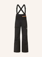 Spodnie narciarskie - Mammut Spodnie Narciarskie Z Twardą Powłoką Eiger Free Pro Hs Bib schwarz - miniaturka - grafika 1