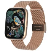 Smartwatch - FOREVER SW-330 ForeVigo 4 Różowe złoto - miniaturka - grafika 1