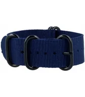 Akcesoria do zegarków - PASEK TEKLA N54 NATO 22MM GRANATOWY - SALON W KRAKOWIE - miniaturka - grafika 1