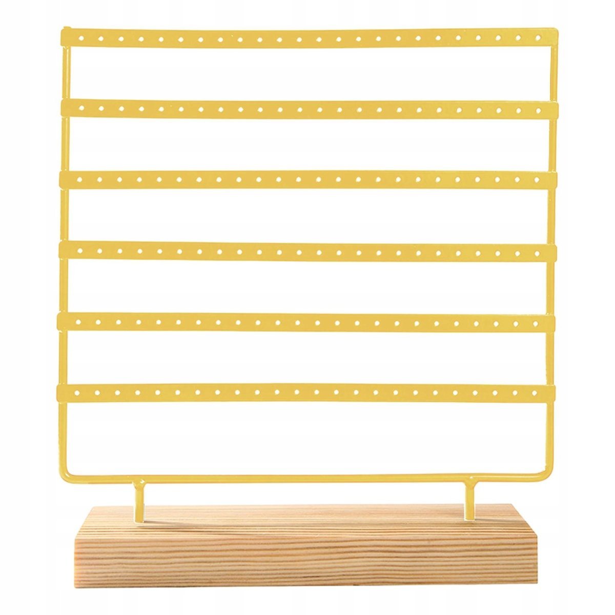 Organizer na kolczyki Stojak na kolczyki Wyświetlacz na kolczyki Złoty