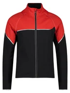 Odzież trekkingowa męska - CMP Kurtka softshellowa 2in1 w kolorze czarno-czerwonym - miniaturka - grafika 1