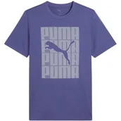 Koszulki męskie - Koszulka Puma Graphics Wording Tee M 684825 46 - miniaturka - grafika 1