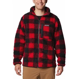 Polar męski Winter Pass Printed Fleece II Columbia - Bluzy męskie Polar męski Winter Pass Printed Fleece II Columbia - Bluzy męskie - miniaturka - grafika 1