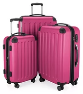 Walizki - HAUPTSTADTKOFFER - SPREE – walizka podróżna na kółkach, 4 podwójne kółka, magenta, Koffer-Set, walizka - miniaturka - grafika 1
