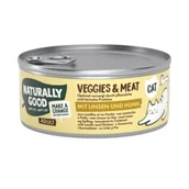 Mokra karma dla kotów - Naturally Good Veggies & Meat 12 x 100 g Soczewica i kurczak - miniaturka - grafika 1