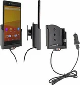 Uchwyty samochodowe do telefonów - Uchwyt aktywny z kablem USB do Sony Xperia Z3+ - miniaturka - grafika 1