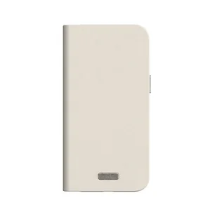 Moshi Overture MagSafe - Skórzane etui 3w1 z klapką iPhone 15 Pro Max (Eggnog White) - Etui i futerały do telefonów - miniaturka - grafika 1